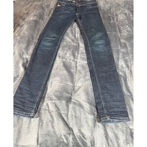 Diesel Sleanker 0608D Stretch Slim Skinny Jeans‎ Womens W29 L32 Dark Wash